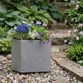 Květináč na kolečkách BETONIQUE 30x30 cm beton - výber z 8 prevedení