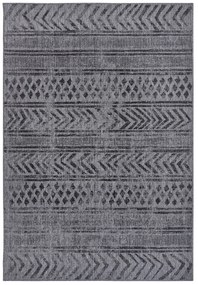 NORTHRUGS - Hanse Home koberce Kusový koberec Twin Supreme 105417 Biri Night Silver – na von aj na doma - 160x230 cm