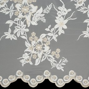 ZÁCLONA NA KRÚŽKOCH ALIRA 300 CM X 250 CM VZOROVANÁ