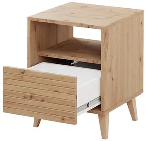 Nočný stolík Treksona 1SZ (dub artisan) . Vlastná spoľahlivá doprava až k Vám domov. 1104530
