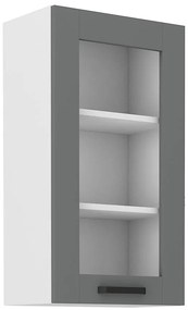 Kuchynská skrinka Luna dustgrey/biela 40GS-90 1F