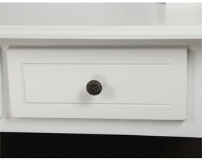 Dekoratívny stolík so stoličkou RODES NEW, biely