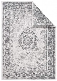 Obojstranný koberec DuoRug 5577 sivý