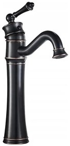 Vysoká umývadlová batéria Rea Vintage čierna