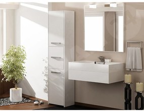 Kúpeľňová skrinka Nemezis N43, Farby:: biela