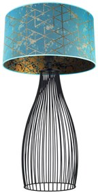 Stolná lampa Werona, 1x textilné tienidlo (výber zo 6 farieb), ln