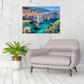 Sklenený obraz - Dubrovník (70x50 cm)