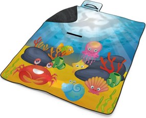 Sablio Plážová deka Podmorský svet: 200x140 cm