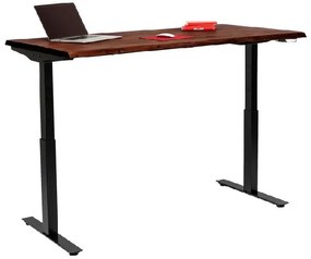 Office Harmony Dark písací stôl 180x90 cm tmavohnedý