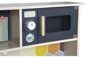 Janod - Drevená kuchynka s LED doskou MOZAIC 2xLR6