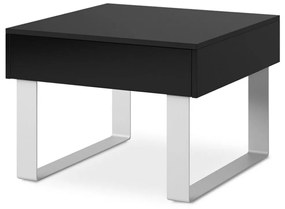 Konsimo Sp. z o.o. Sp. k. Konferenčný stolík PAVO 45x63,5 cm lesklá čierna KO0048