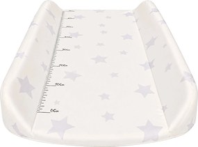 Prebaľovací nadstavec 85x50 cm ECOTOYS na postieľku/komodu, profilovaný PVC, hviezdičky