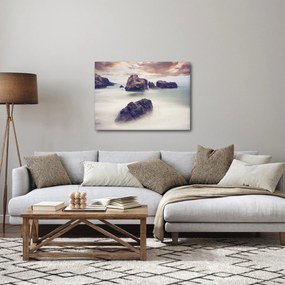 Obraz útesov v hmle (70x50 cm)