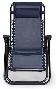 Lehátko tmavomodrej farby