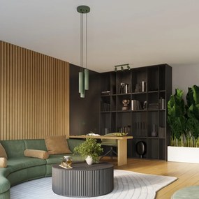 Zelené závesné svietidlo ø 19,5 cm Gleam – Sollux