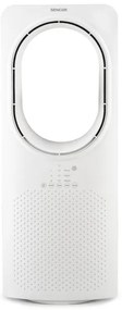 Sencor - Podlahový bezvrtuľový ventilátor 50W/230V biela + diaľkové ovládanie
