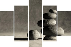 Obraz - Šedé kamene (150x105 cm)