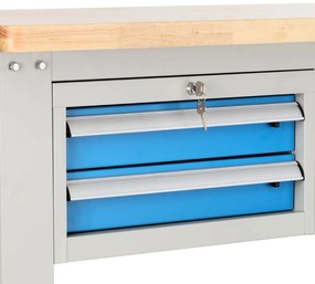 Dielenský stôl Solid OAK-20, 180 cm, závesný box, dub