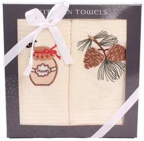 Utierky v darčekovom balení 2 set Honey