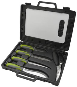 Grilovacie náčinie nerez s kufríkom 6 ks