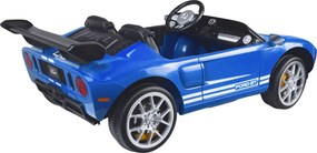 JOKOMISIADA Detské auto na batériu Ford GT so 4 motormi dvojmiestne s diaľkovým ovládaním modré PA0337