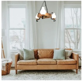 Brilagi - Luster na reťazi ROATA 3xE14/40W/230V buk