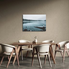 Obraz - ľadové severské jazero (70x50 cm)