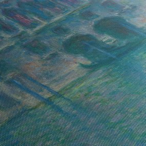 Obraz - Claude Monet, Palazzo da Mula, Venice, reprodukcia (120x50 cm)