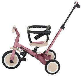 PETITE&amp;MARS - Detská trojkolka 5v1 TURBO Dusty Rose