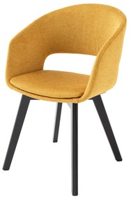 Stolička Nordic Star horčicová žltá