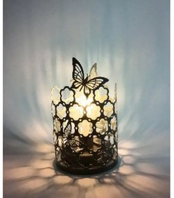 Dekoračná solárna lampa – motýľ DDHH24067