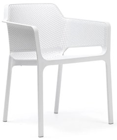 Stima Moderní plastové kreslo NET Vyberte odtieň ->: Bianco - Biela