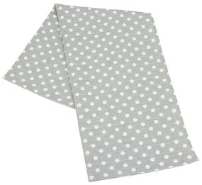 Látková tetra osuška New baby Softy 90 x 110 cm sivo-biela 2 ks