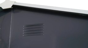 Záhradný domček BestBerg ZDB-2A / 2,5 m² / 194 x 131 x 184 cm / šedá