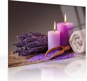 Sklenený obraz spa vecí (70x50 cm)