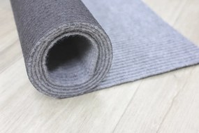 Vopi koberce Kusový koberec Quick step sivý - 200x400 cm