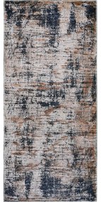 Modrý prateľný behúň 80x300 cm Abstract Colors – Vitaus