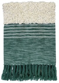 Deky Malagoon  Tribal green throw
