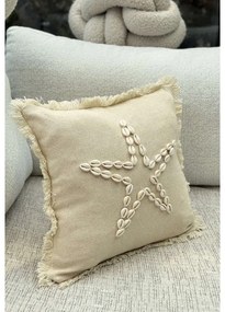 Bavlnená obliečka na vankúš 43x43 cm Seashells – Mioli Decor