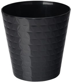 Kvetináč Diament Petit 25 čierna