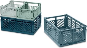 4 skladacie úložné debničky