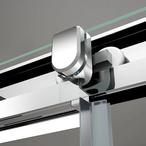 Polysan Polysan, EASY polkruhová sprchová zástena 900x900mm, číre sklo, EL4615
