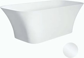 Besco Voľne stojaca vaňa z liateho mramoru Assos S-Line Matt 160x70 BESCO-Typ výpuste: Click-Clack s vrchným čistením, grafit, BESCO-Rozmery: 160x70,…