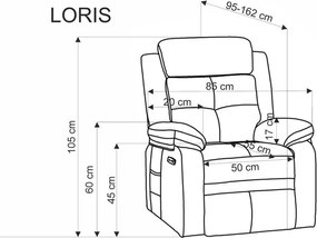 Kreslo Lerex (béžová). Vlastná spoľahlivá doprava až k Vám domov. 1092540