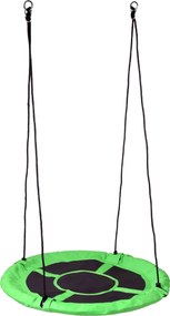 Záhradná hojdačka hniezdo ROMAN 100 cm - zelená