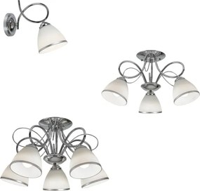 Brilagi - Nástenné svietidlo FRED 1xE27/60W/230V lesklý chróm