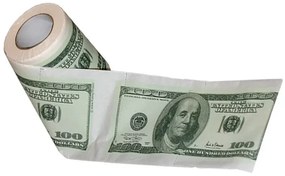 ONE DOLLAR Toaletný papier s motívom amerických dolárov