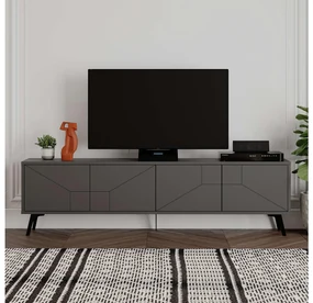TV stolík/skrinka Duben (antracit) . Vlastná spoľahlivá doprava až k Vám domov. 1102079