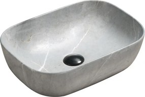 Mexen RITA umývadlo, 45x32 cm, svetlo-šedá, 21084596