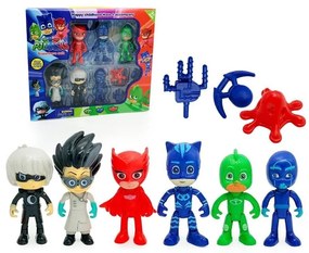 Figurky PJ Masks a doplňky 6 ks